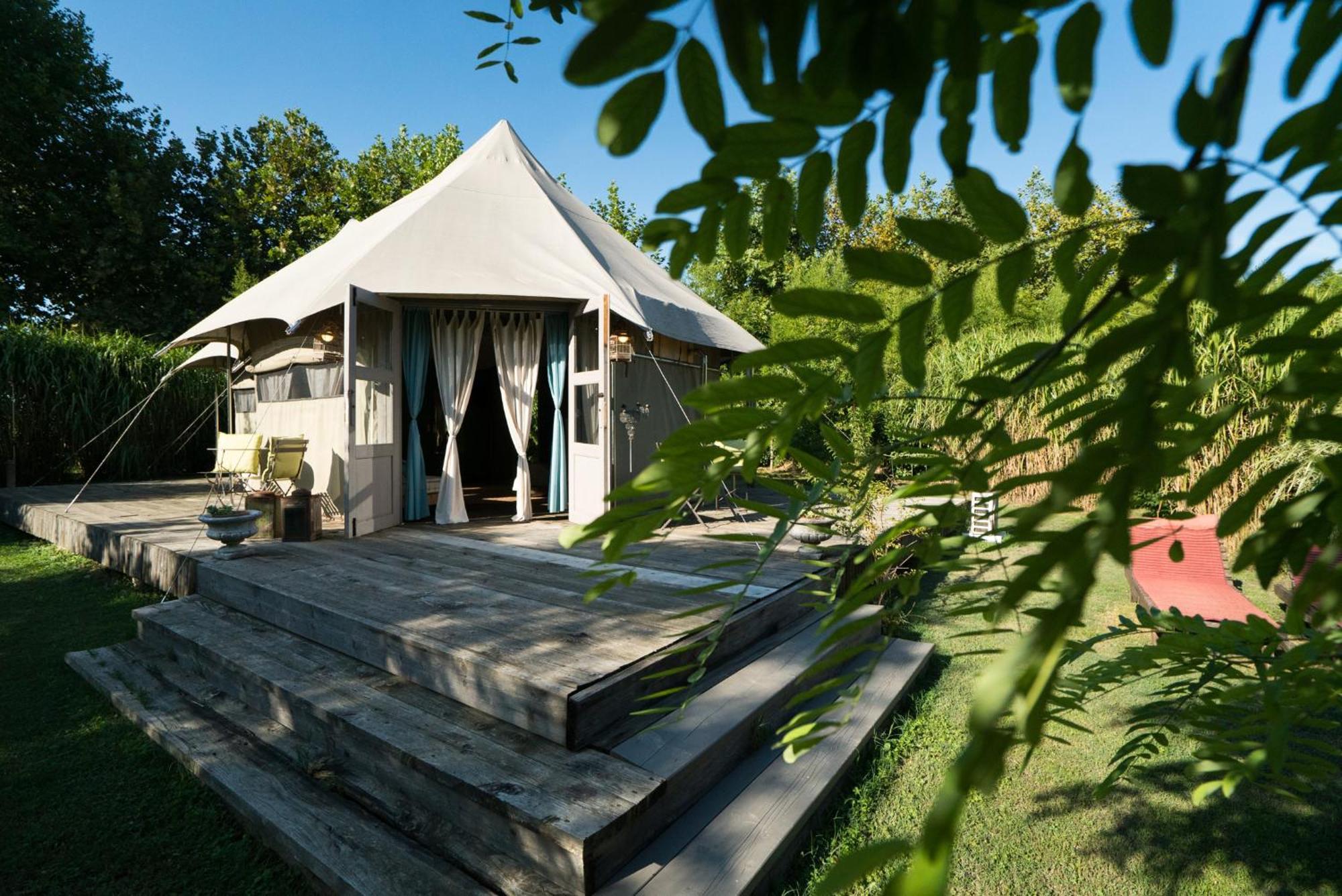 Glamping Canonici Di San Marco Мірано Екстер'єр фото